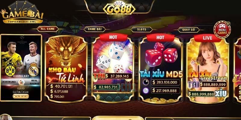 Go88 - Review cổng cá cược uy tín được yêu thích nhất 2025 4 Go88-5